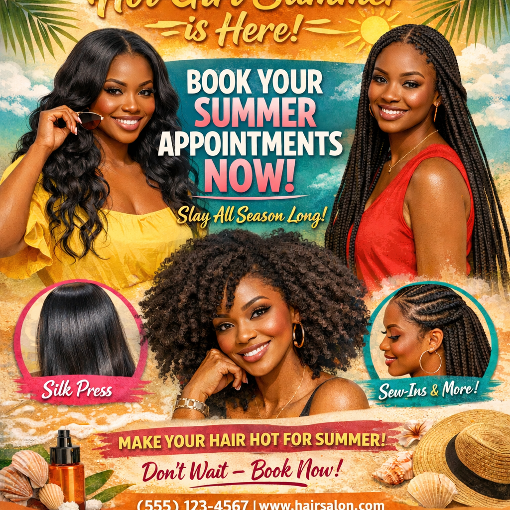 Spring Into Summer: Why Now is the Perfect Time to Book Your Hair Appointments at Polished Hair Studio