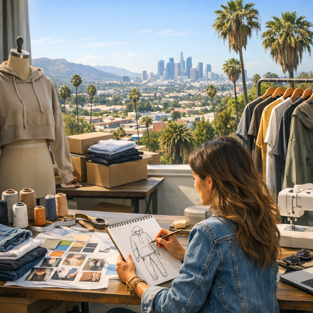 How to Start a Clothing Brand in California: A Step-by-Step Guide