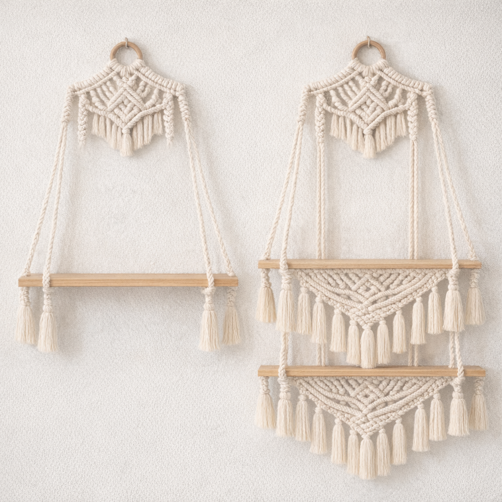 How to Macramé a Shelf: Step-by-Step Tutorial
