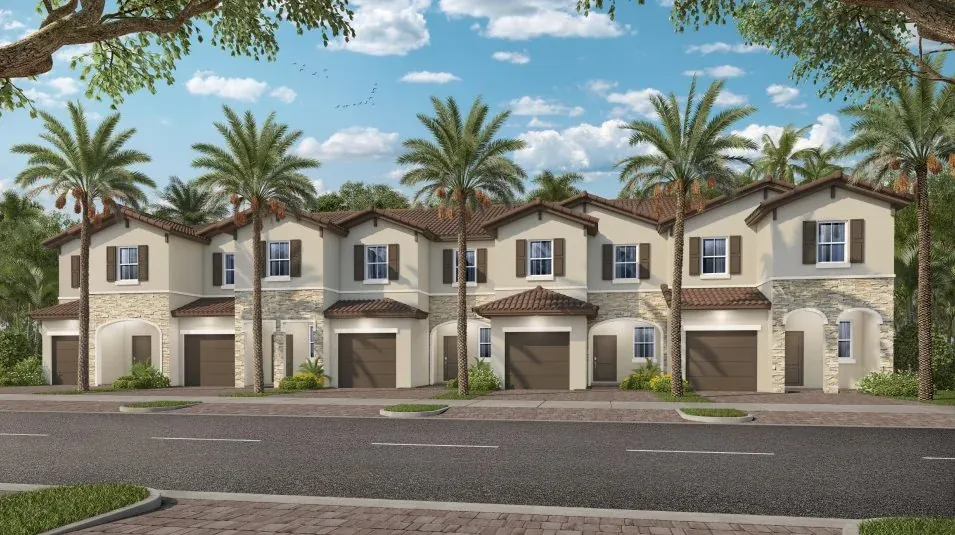 Illustrative rendering of an exterior at Altamira.