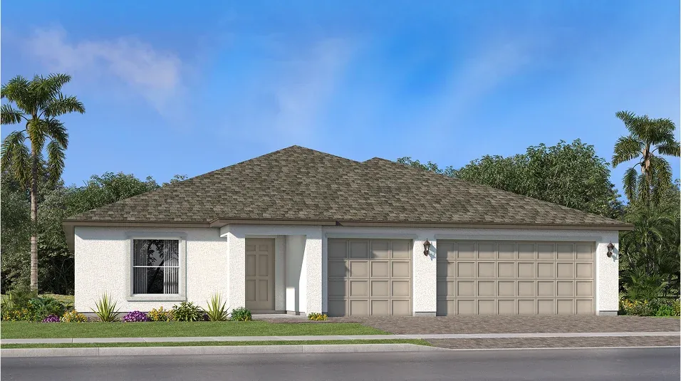 Illustrative rendering of an exterior at Redlands Ridge.