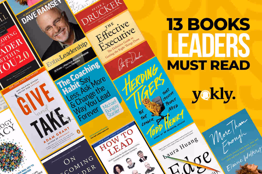 13 Must-Read Leadership Books for Aspiring Leaders