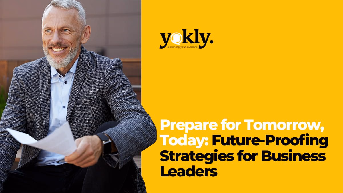 Business leader implementing future-proofing strategies