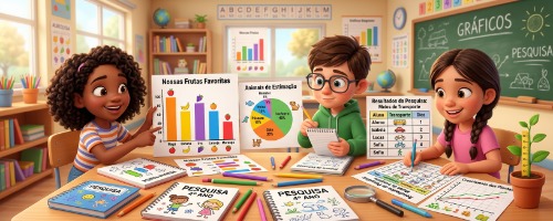 Gráficos em Relatórios Pesquisa