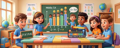 Média Estatística e Amplitude