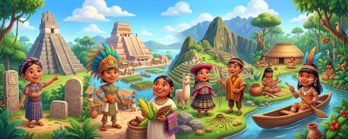 Astecas Maias Incas e Indígenas