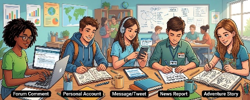 Produção de textos