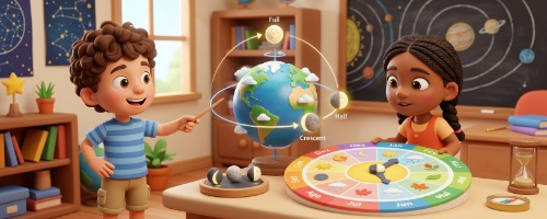 Lua, Terra e Calendários