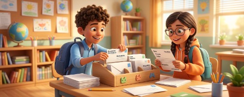 Organização de cartas formais