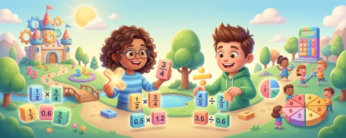 Multiplicação e Divisão de Racionais