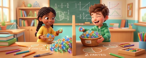Partilha e Razão entre Partes