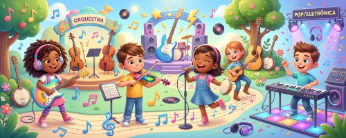 Explorando os Gêneros Musicais