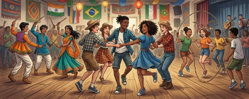 Danças Coletivas e Jogos