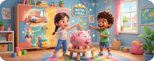 Cofrinho e Poupança