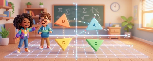 Simétricos no Plano Cartesiano