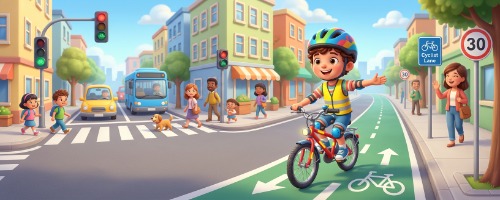 Ciclista no Trânsito