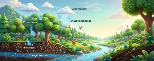 Vegetação e Água