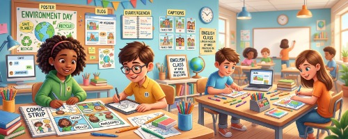 Produzindo textos em inglês