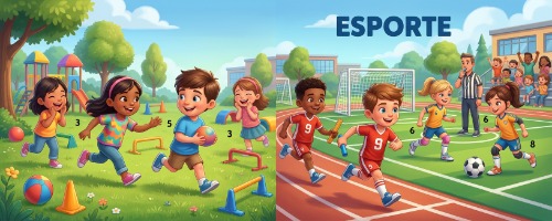 Jogo versus Esporte