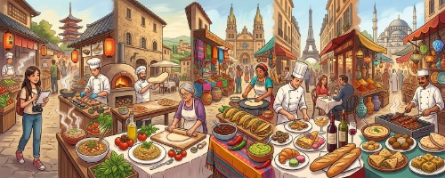 Gastronomia pelo Mundo