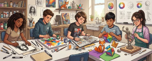 Experimentando Materiais Artísticos