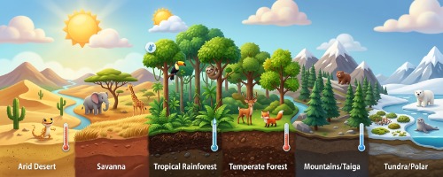 Clima, solo e vegetação