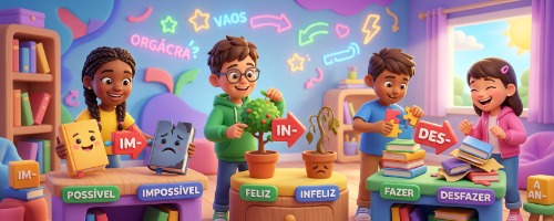 Antônimos com prefixos de negação