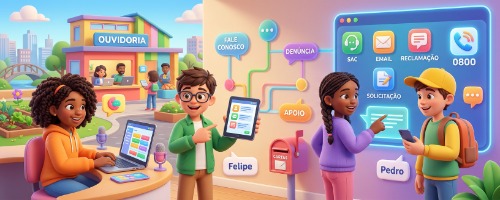 Reclamações e solicitações de direitos