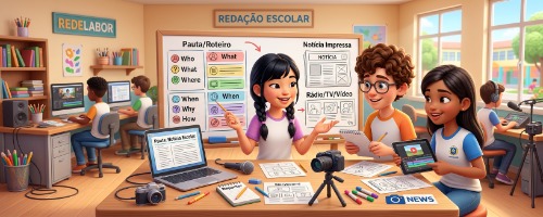 Planejamento de notícia jornalística