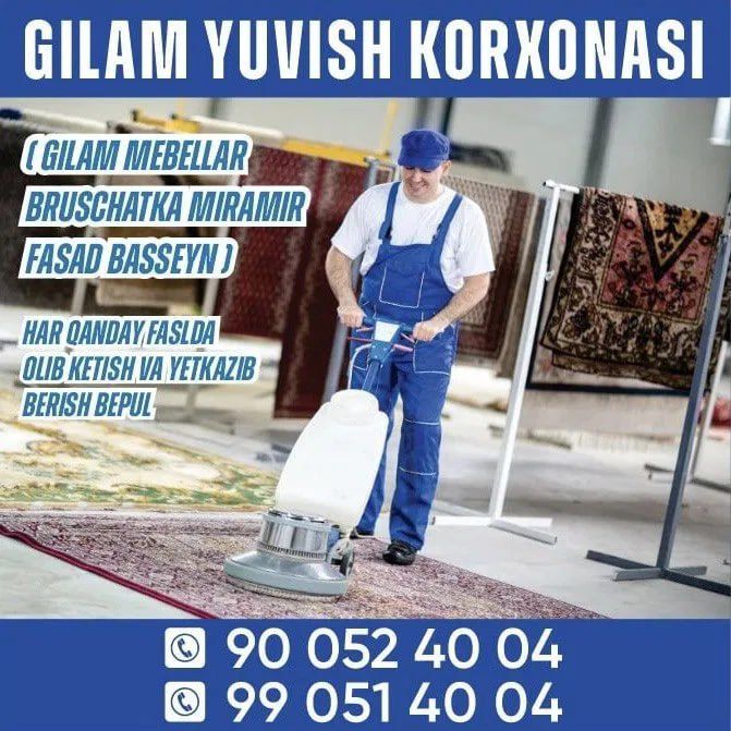 Gilam yuvish
