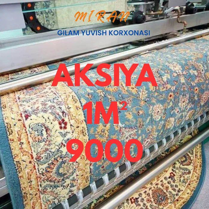 Gilam yuvish korxonasi