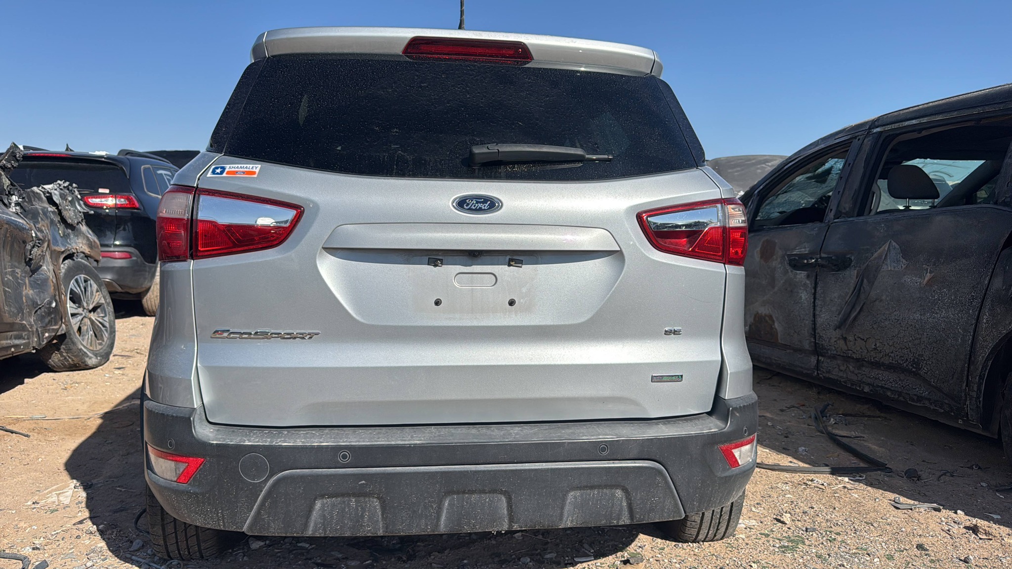 Ford EcoSport 2020 SE 1.0 Turbo para partes Trasera