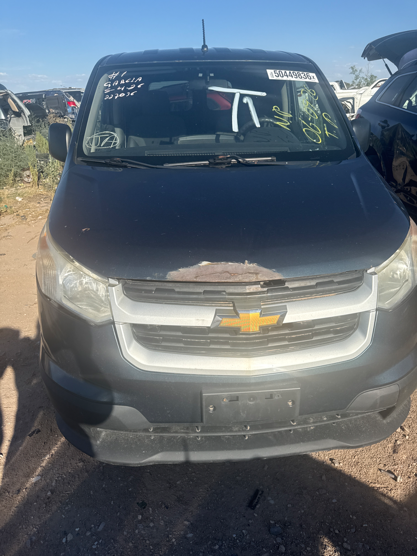 Chevrolet City Express 2015 para partes Frente