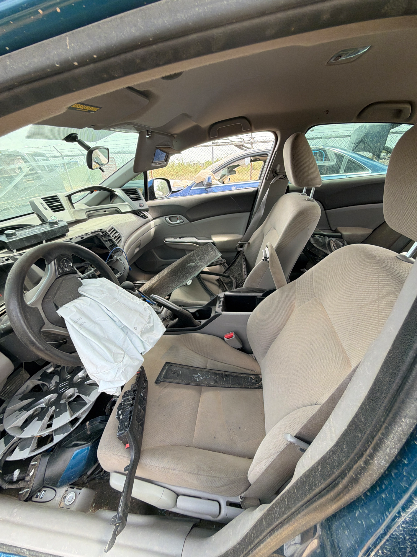 Honda Civic 2012 para partes Interior delantero