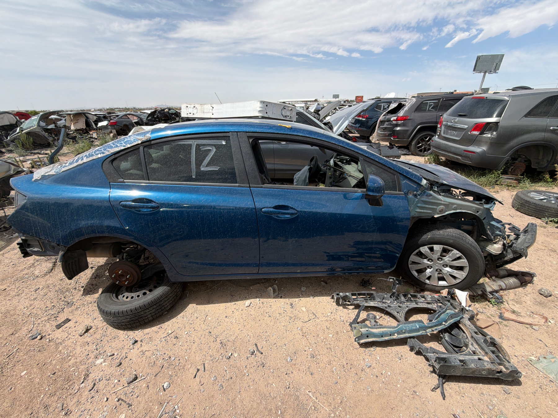 Honda Civic 2012 para partes Derecha