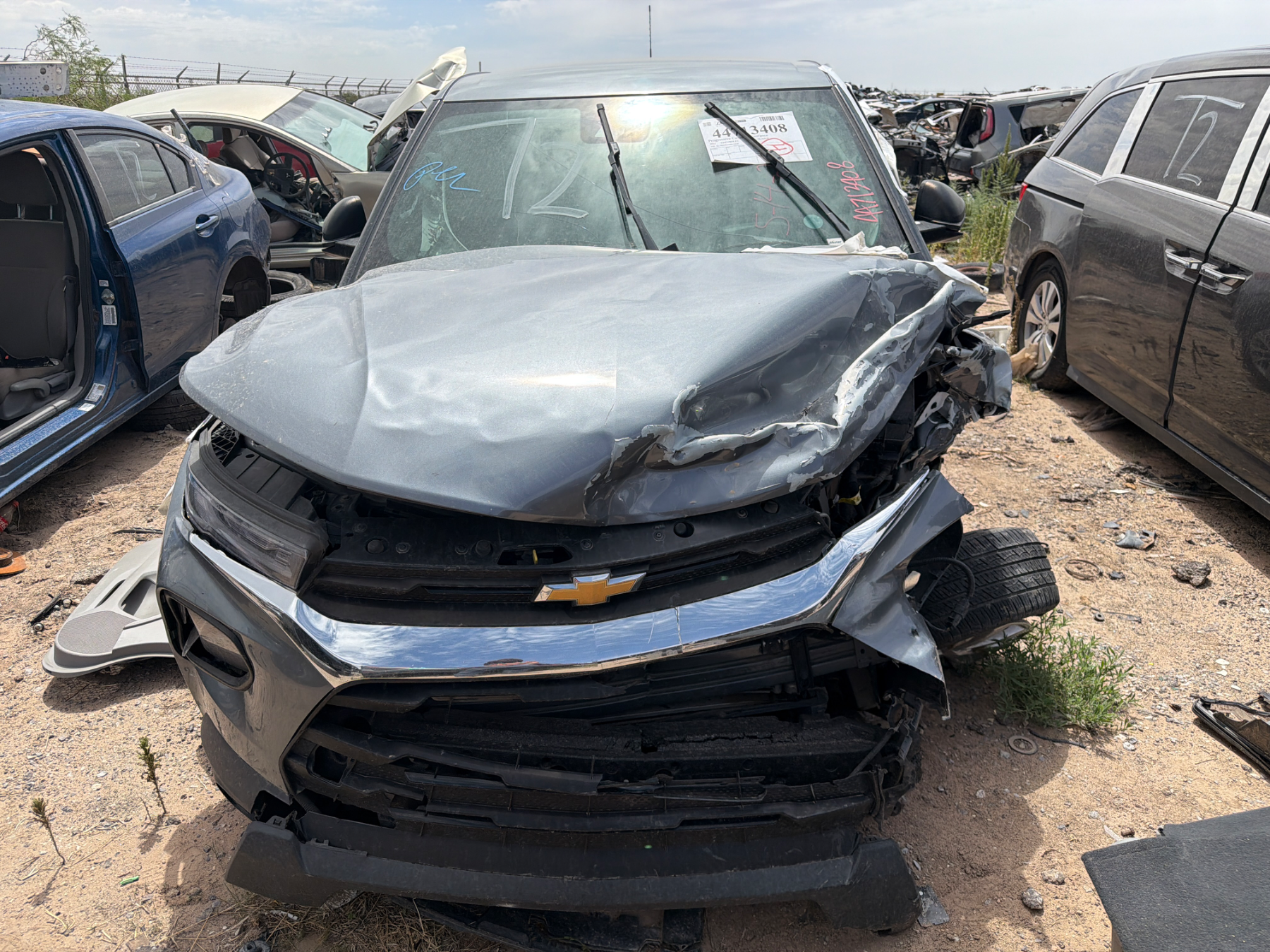 Chevrolet Trailblazer 2021 para partes Frente