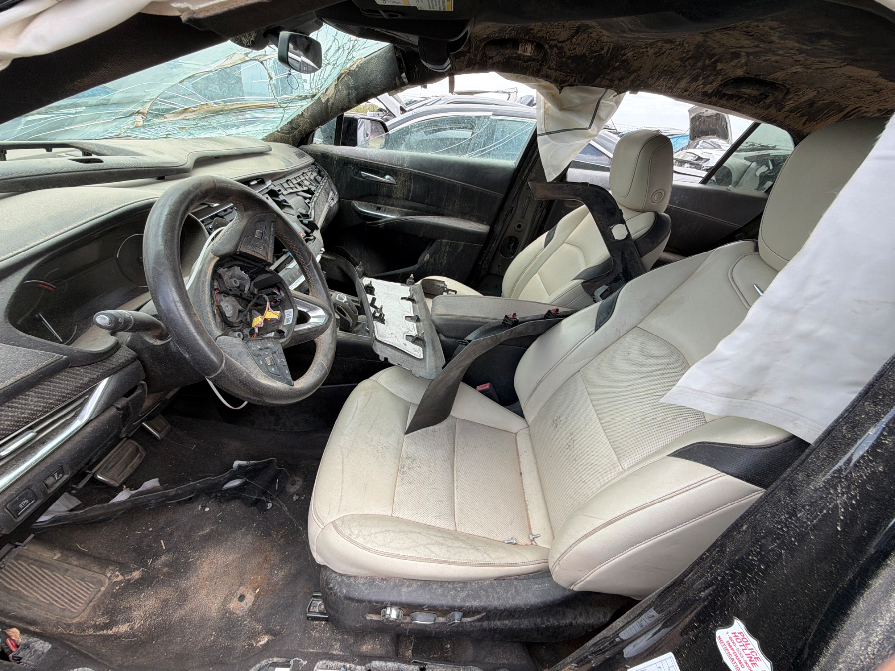 Cadillac XT4 2020 para partes Interior delantero