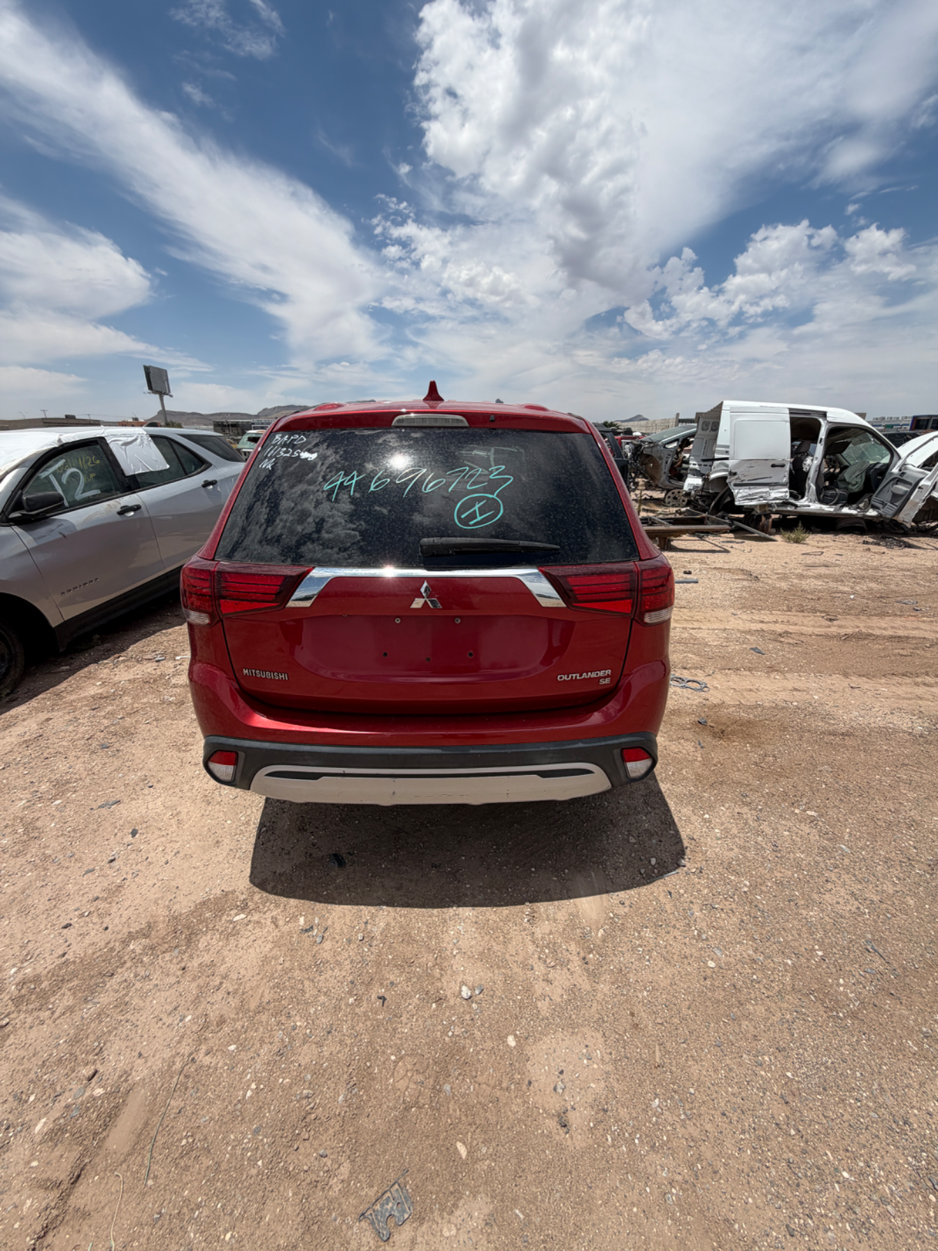 Mitsubishi Outlander 2019 para partes Cajuela / compuerta