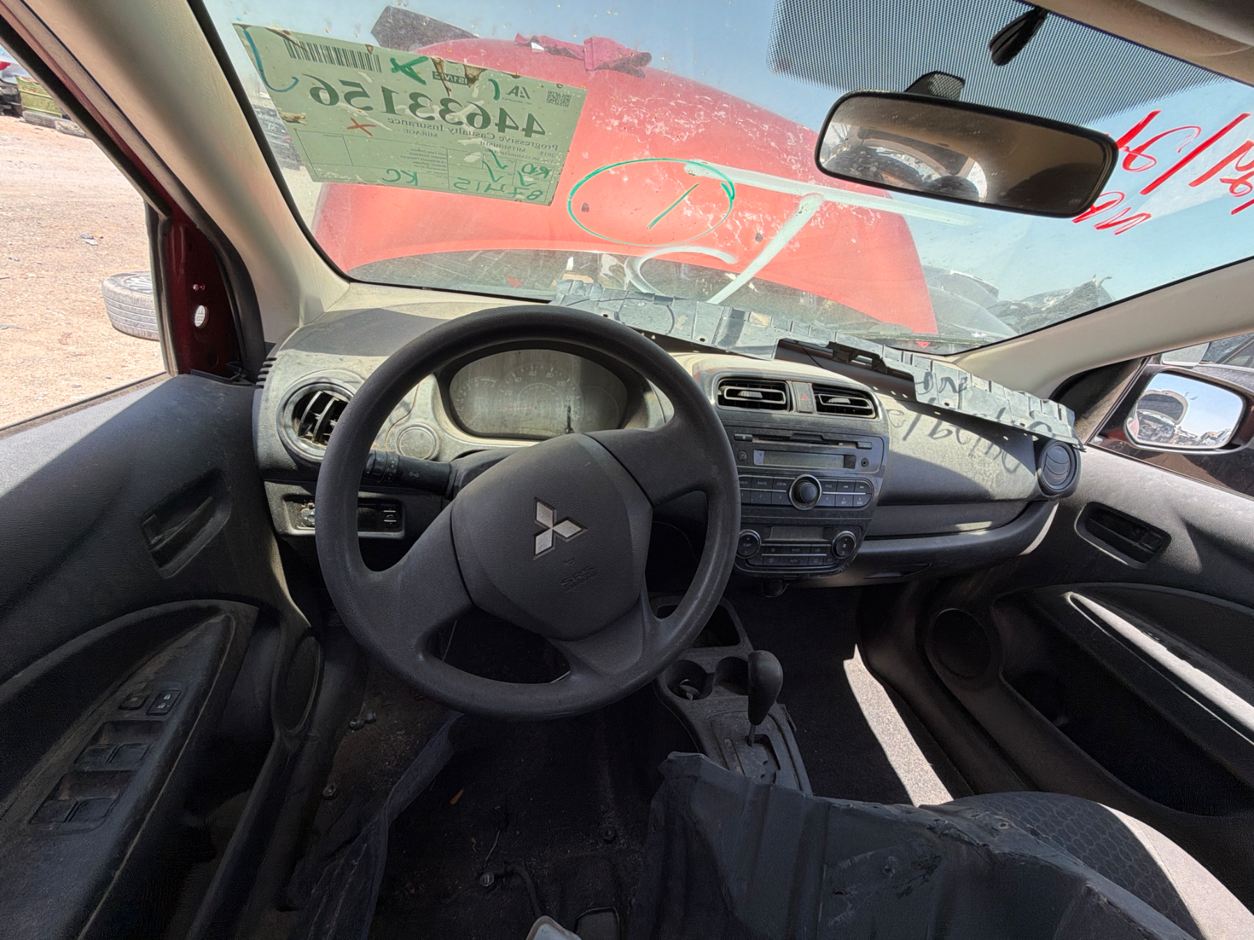 Mitsubishi Mirage 2016 para partes Tablero