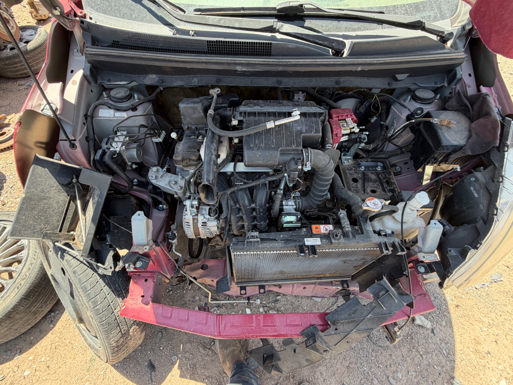 Mitsubishi Mirage 2016 para partes Motor