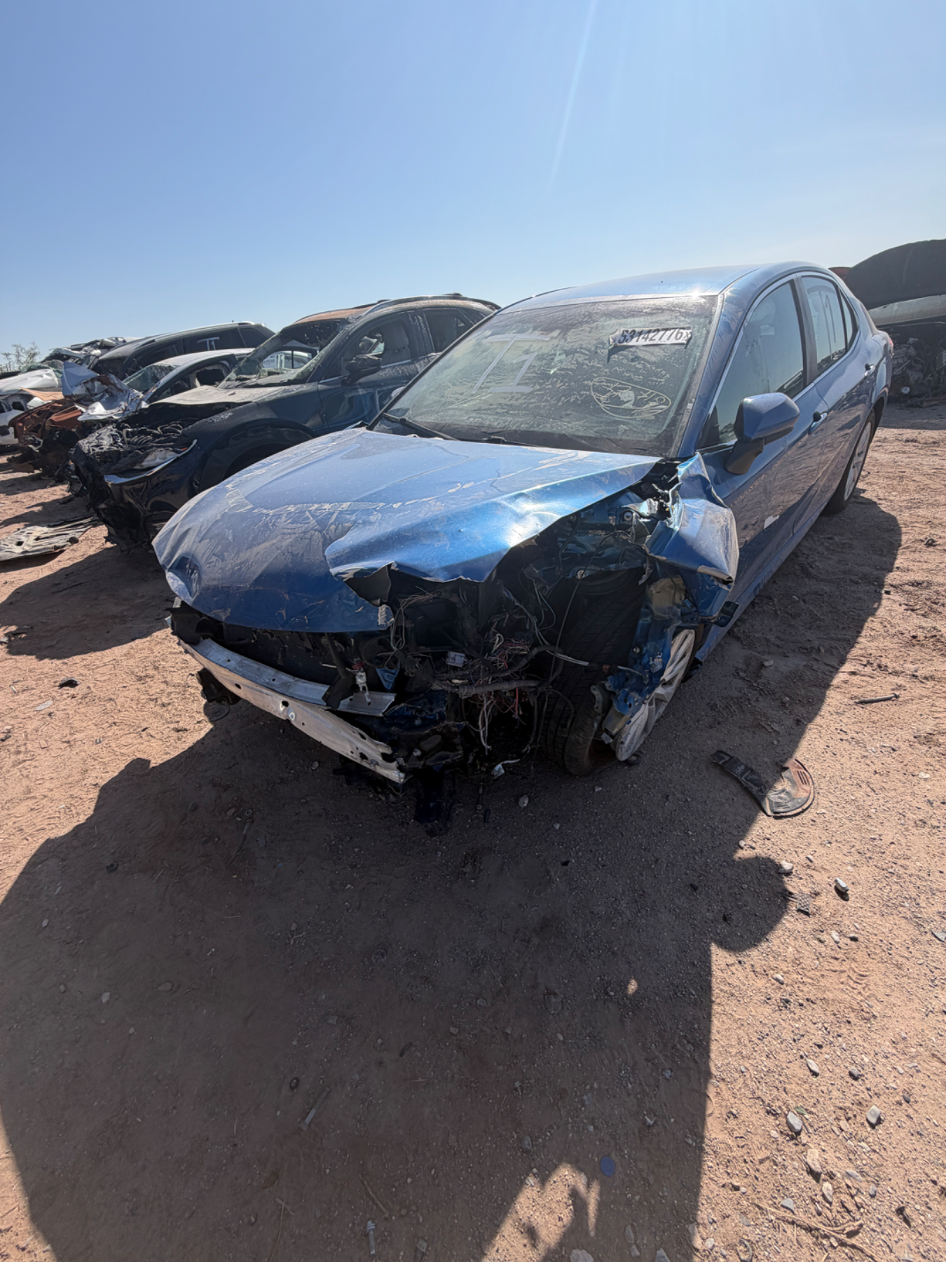 Toyota Camry 2020 para partes Dano principal