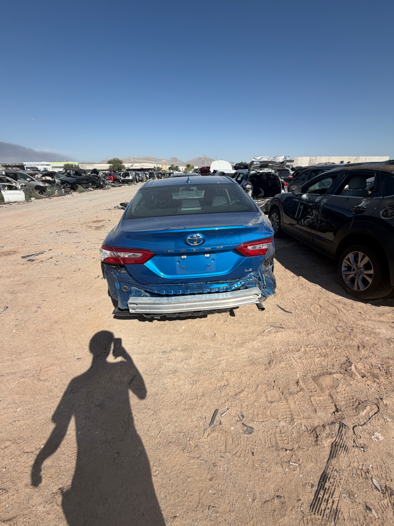 Toyota Camry 2020 para partes Trasera
