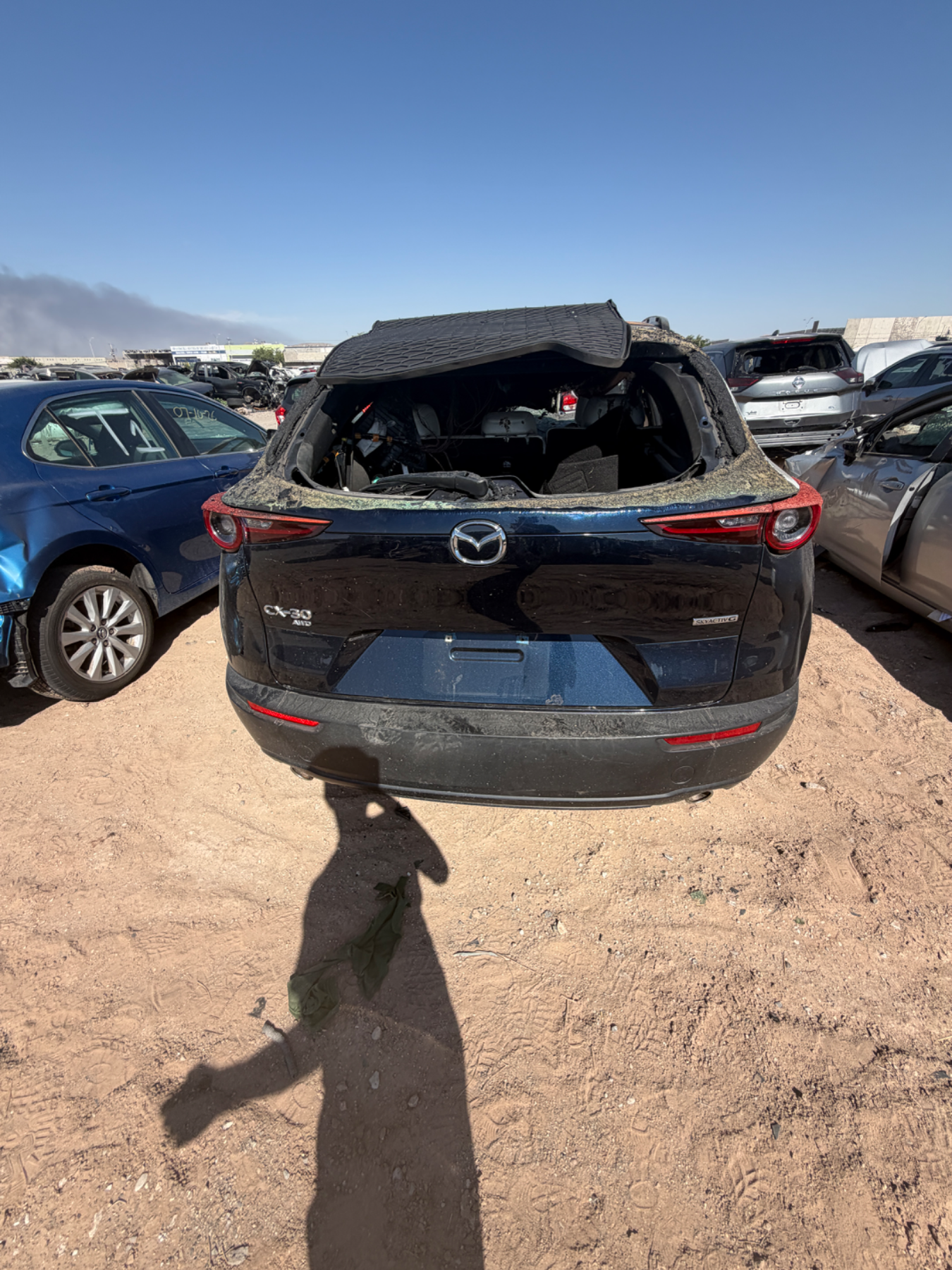 Mazda CX-30 2021 para partes Trasera