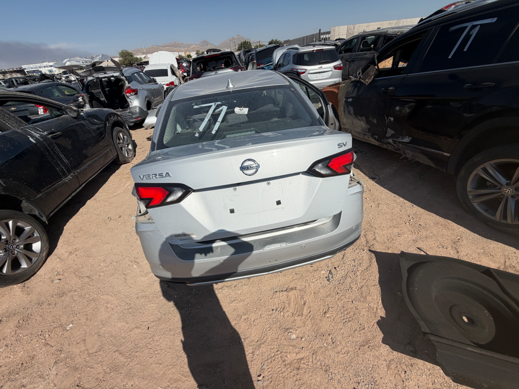 Nissan Versa 2021 para partes Trasera
