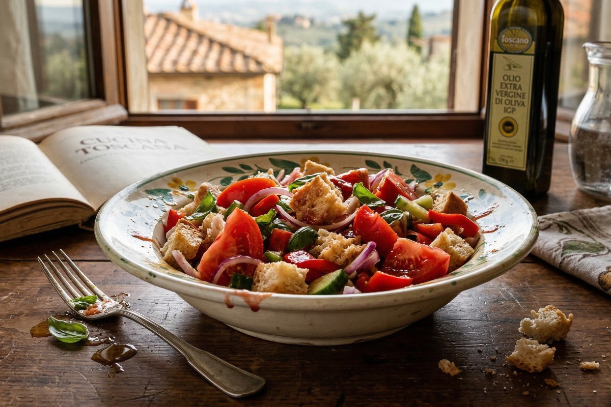 Panzanella (Ekmek Salatası)