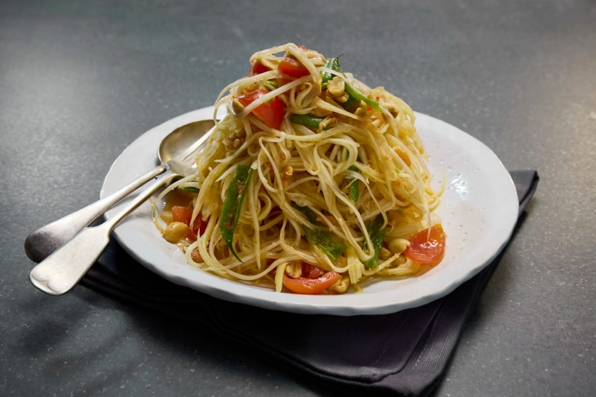 Som Tum (Yeşil Papaya Salatası)