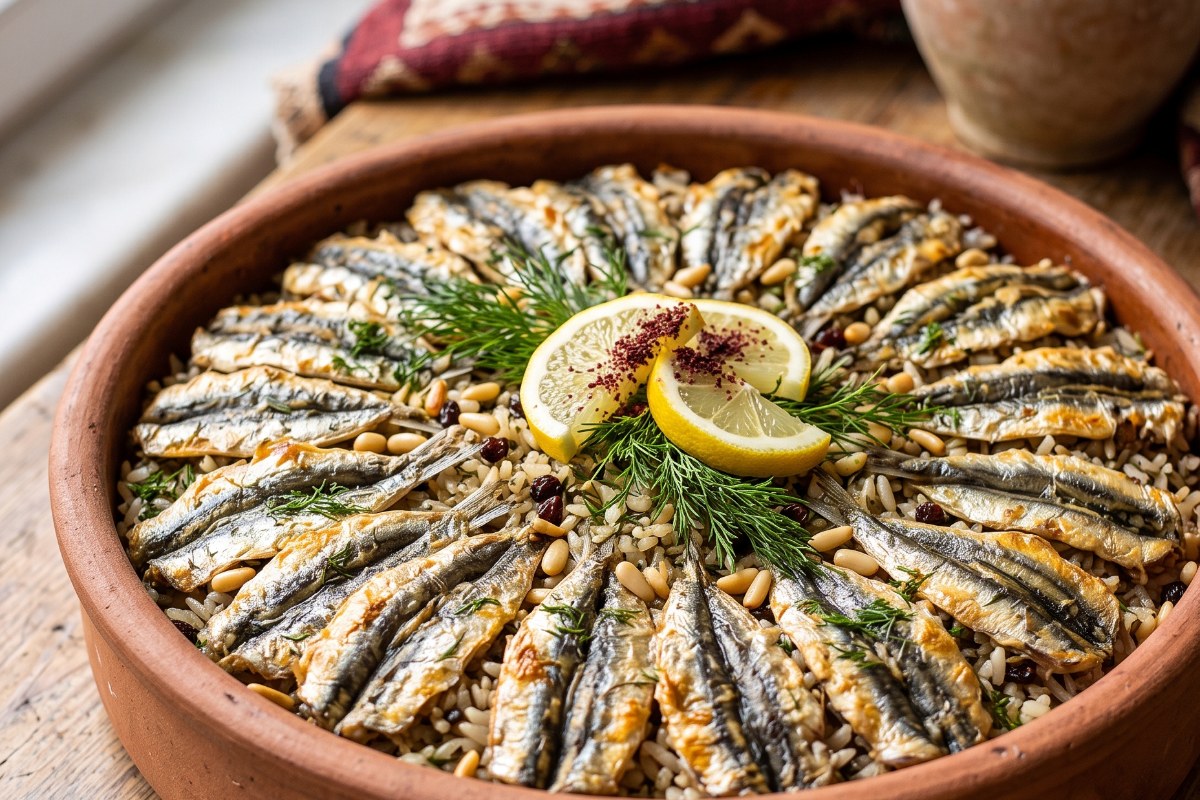 Samsun Hamsili Pilavı
