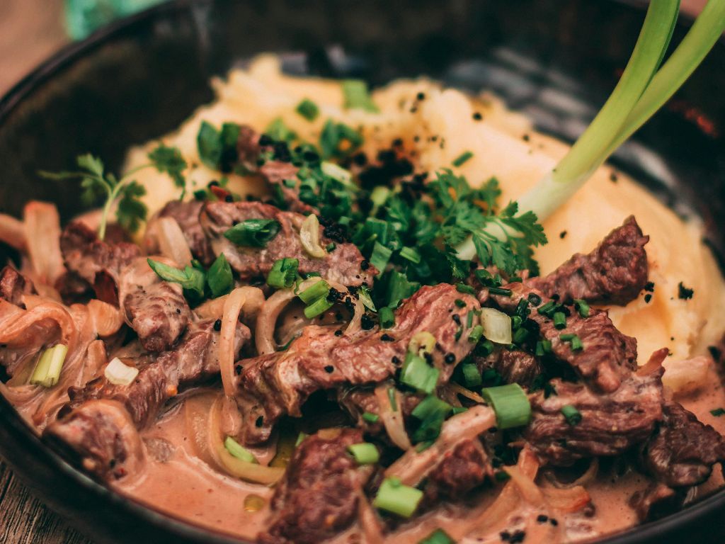 Beef Stroganov