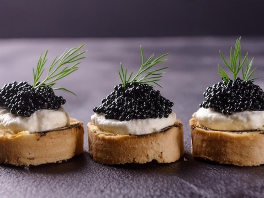 Blini ile Havyar