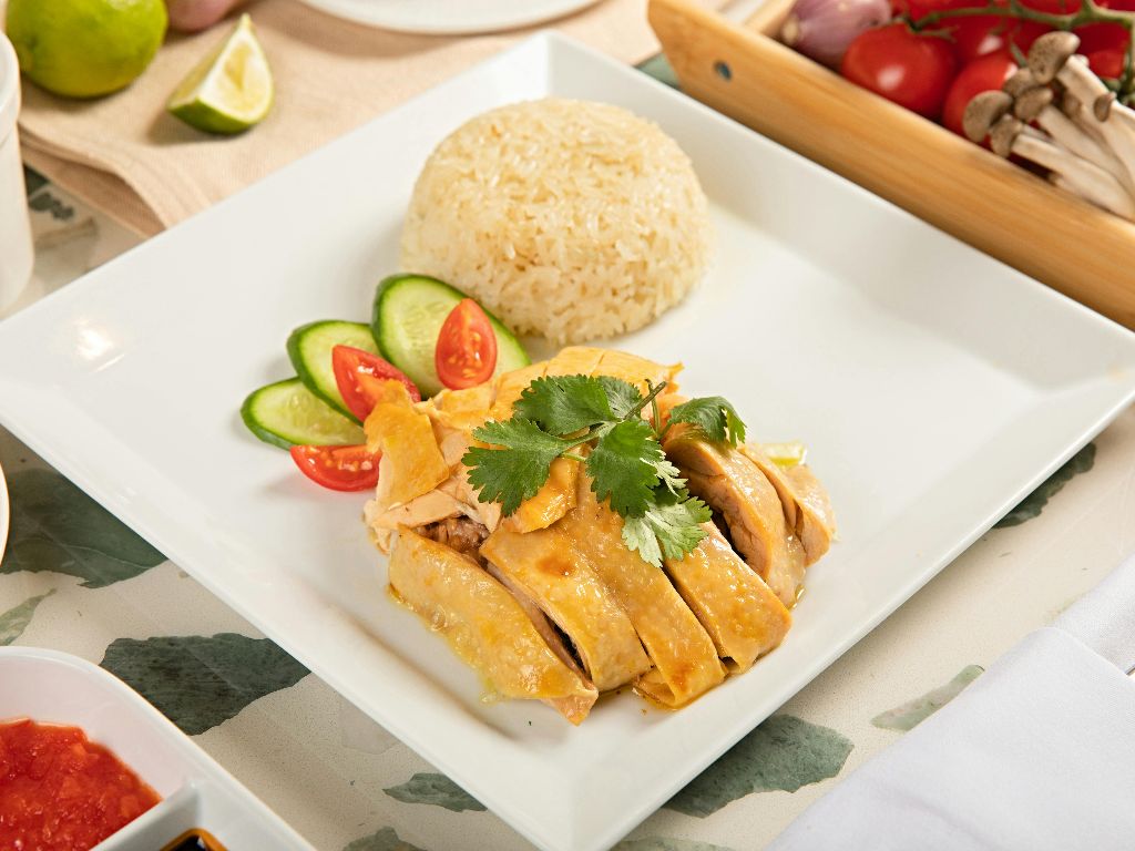 Hainanese Chicken Rice